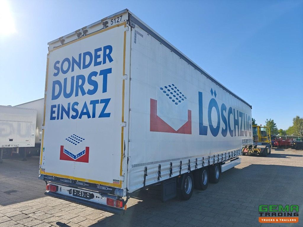 Krone SD Curtain-sided Semi-Low Loader - Pop-up Roof - 3 Axles BPW Drum Brake