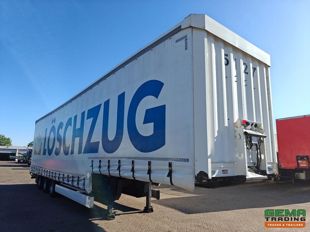 Krone SD Curtain-sided Semi-Low Loader - Pop-up Roof - 3 Axles BPW Drum Brake