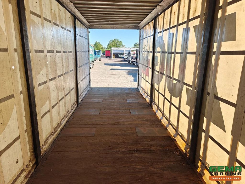 Krone SD Curtain-sided Semi-Low Loader - Pop-up Roof - 3 Axles BPW Drum Brake