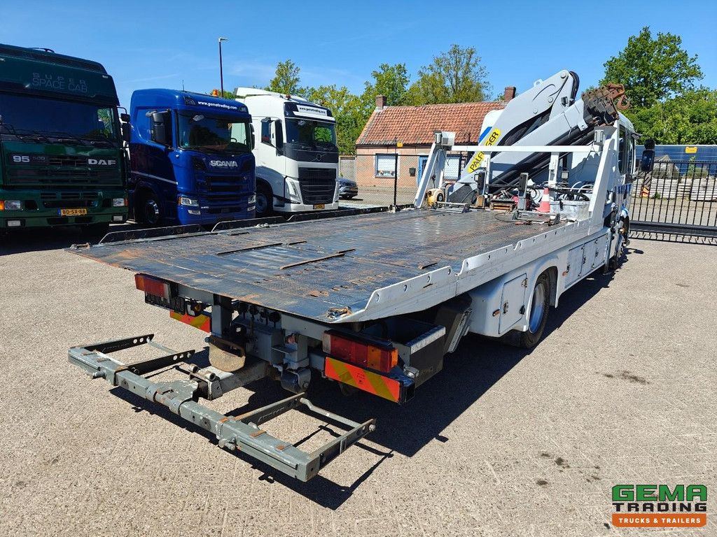 Renault Midlum 270 4x2 Doppelkabine (7-Sitzer) Euro 3 – Jige-Plattform + Palfinger PK14080 + Seilwinde + Scheinwerfer – Rockinger – 269.000 km