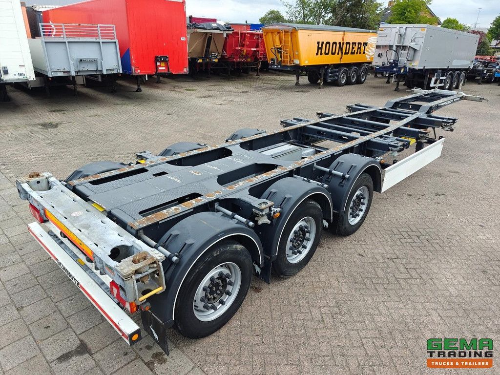 Schmitz Cargobull N/A Alle Containertypen – Front-/Heckschieber – Liftachse – Schmitz-Achsen mit Scheibenbremsen – TÜV bis 11/2026