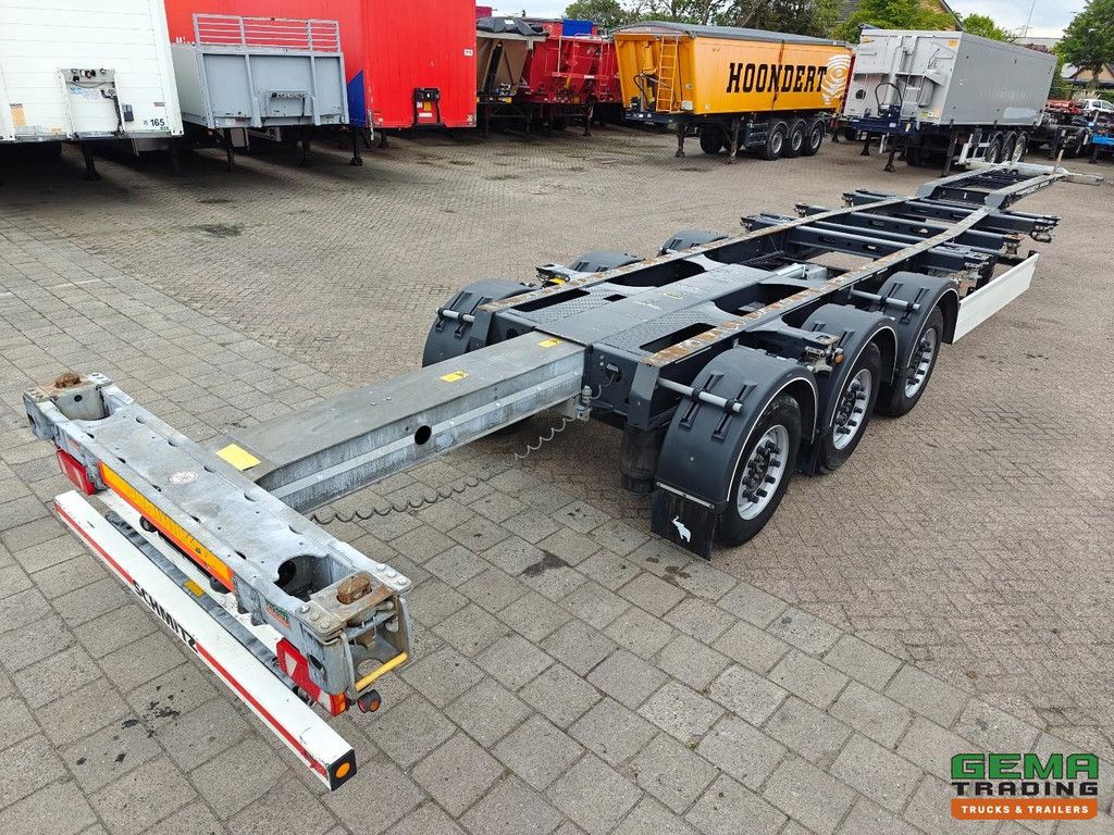 Schmitz Cargobull N/A Alle Containertypen – Front-/Heckschieber – Liftachse – Schmitz-Achsen mit Scheibenbremsen – TÜV bis 11/2026