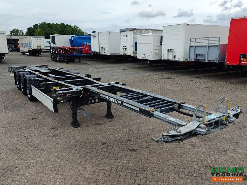 Schmitz Cargobull N/A Alle Containertypen – Front-/Heckschieber – Liftachse – Schmitz-Achsen mit Scheibenbremsen – TÜV bis 11/2026