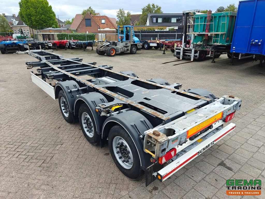 Schmitz Cargobull N/A Alle Containertypen – Front-/Heckschieber – Liftachse – Schmitz-Achsen mit Scheibenbremsen – TÜV bis 11/2026