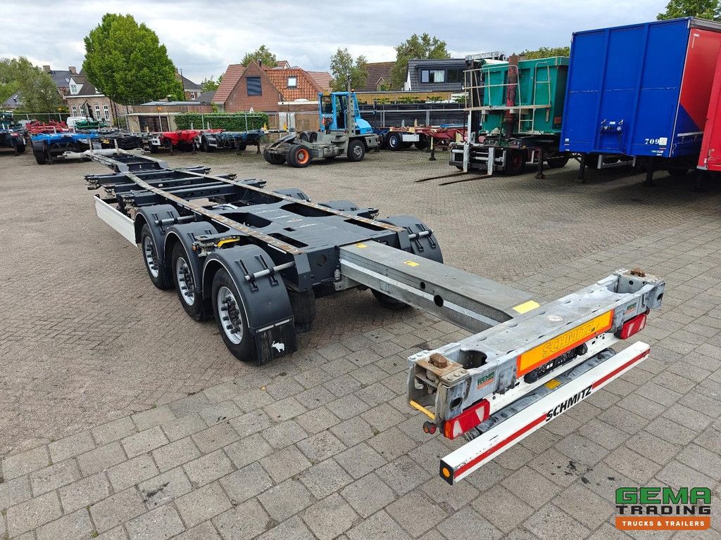 Schmitz Cargobull N/A Alle Containertypen – Front-/Heckschieber – Liftachse – Schmitz-Achsen mit Scheibenbremsen – TÜV bis 11/2026
