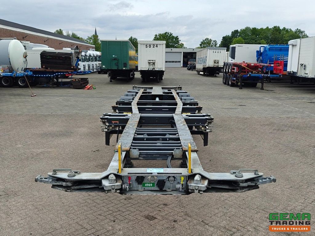 Schmitz Cargobull N/A Alle Containertypen – Front-/Heckschieber – Liftachse – Schmitz-Achsen mit Scheibenbremsen – TÜV bis 11/2026