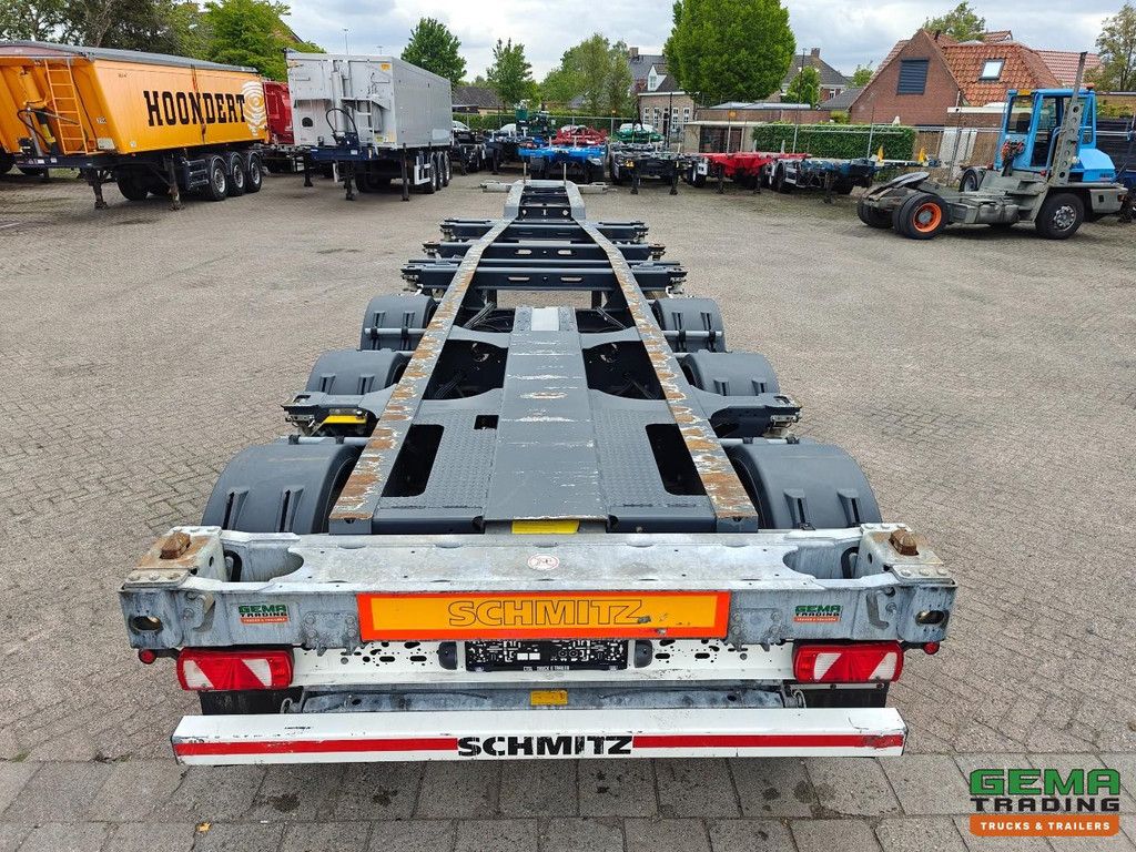 Schmitz Cargobull N/A Alle Containertypen – Front-/Heckschieber – Liftachse – Schmitz-Achsen mit Scheibenbremsen – TÜV bis 11/2026