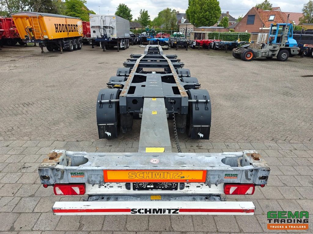 Schmitz Cargobull N/A Alle Containertypen – Front-/Heckschieber – Liftachse – Schmitz-Achsen mit Scheibenbremsen – TÜV bis 11/2026