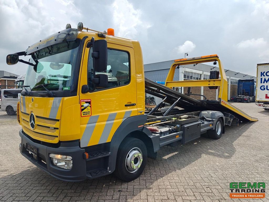Mercedes-Benz Atego 1021 4x2 Dagcabine (3 pl) Euro6A - Jige Simplex 5T + Lier 3.5T - SmartTacho V2 - Standkachel