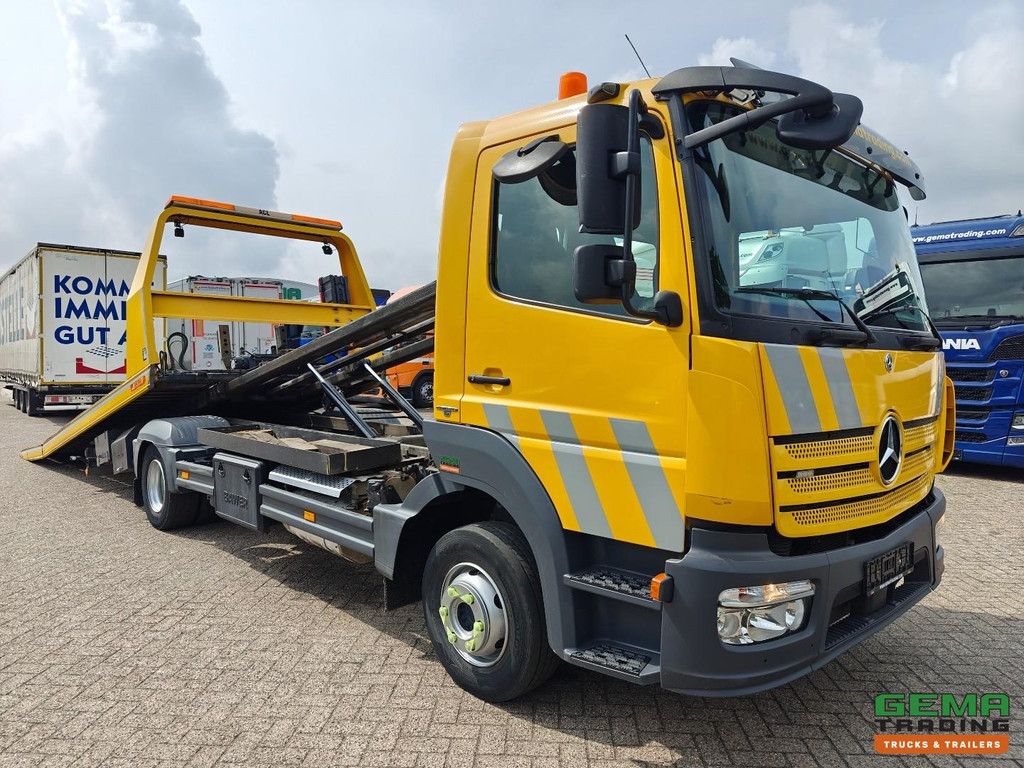 Mercedes-Benz Atego 1021 4x2 Dagcabine (3 pl) Euro6A - Jige Simplex 5T + Lier 3.5T - SmartTacho V2 - Standkachel