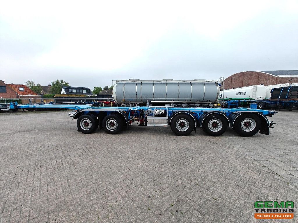 D-Tec Combitrailer S-Line CT-5 S-Line CT-F + S-Line CT-R - SAF Assen Schijf - 3x StuurAssen - 3x LiftAssen - Belgische Registratie - BREAKER