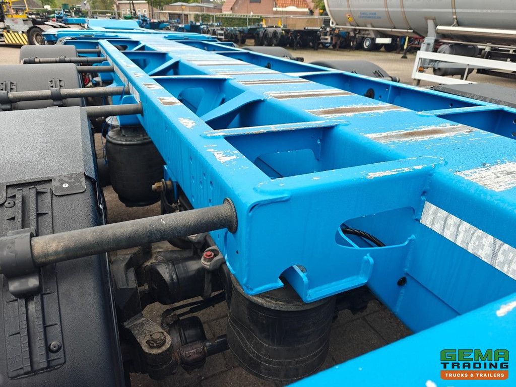 D-Tec Combitrailer S-Line CT-5 S-Line CT-F + S-Line CT-R - SAF Assen Schijf - 3x StuurAssen - 3x LiftAssen - Belgische Registratie - BREAKER