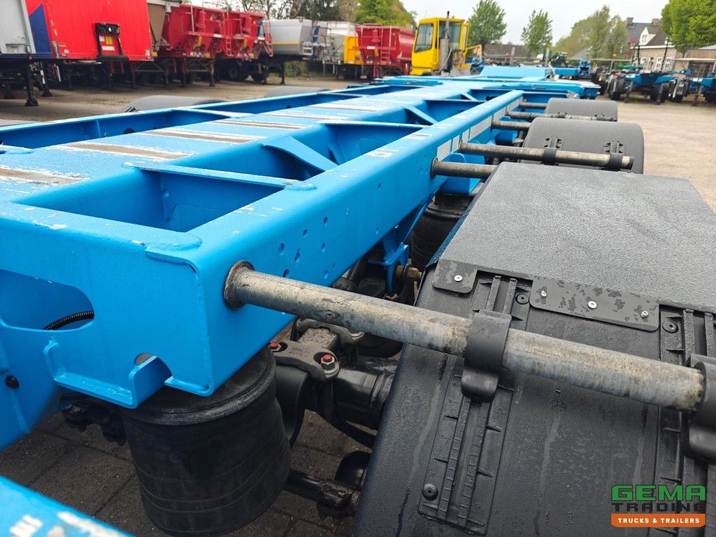 D-Tec Combitrailer S-Line CT-5 S-Line CT-F + S-Line CT-R - SAF Assen Schijf - 3x StuurAssen - 3x LiftAssen - Belgische Registratie - BREAKER