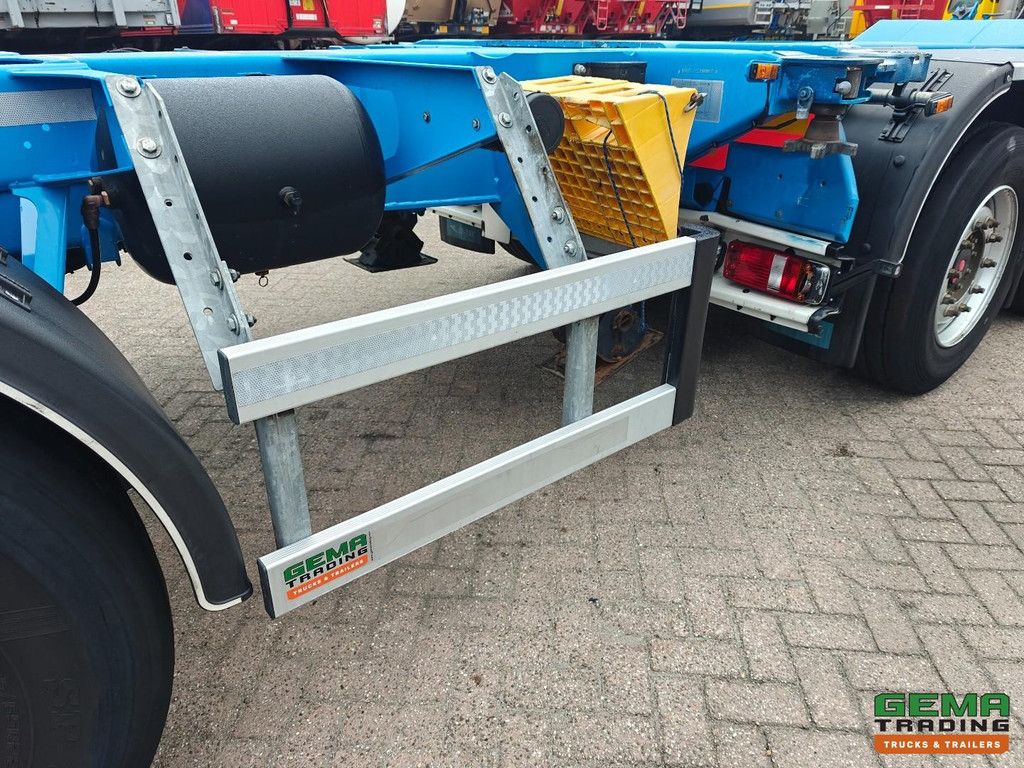D-Tec Combitrailer S-Line CT-5 S-Line CT-F + S-Line CT-R - SAF Assen Schijf - 3x StuurAssen - 3x LiftAssen - Belgische Registratie - BREAKER