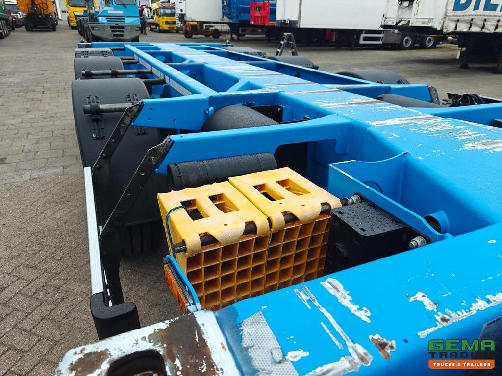 D-Tec Combitrailer S-Line CT-5 S-Line CT-F + S-Line CT-R - SAF Assen Schijf - 3x StuurAssen - 3x LiftAssen - Belgische Registratie - BREAKER