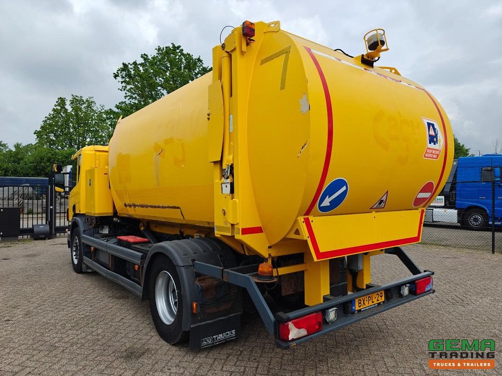 Scania P 230 B 4X2 Euro5 Tageskabine – Haller S LF18m³ – Seitenlader-Müllwagen – Original 209.000 km