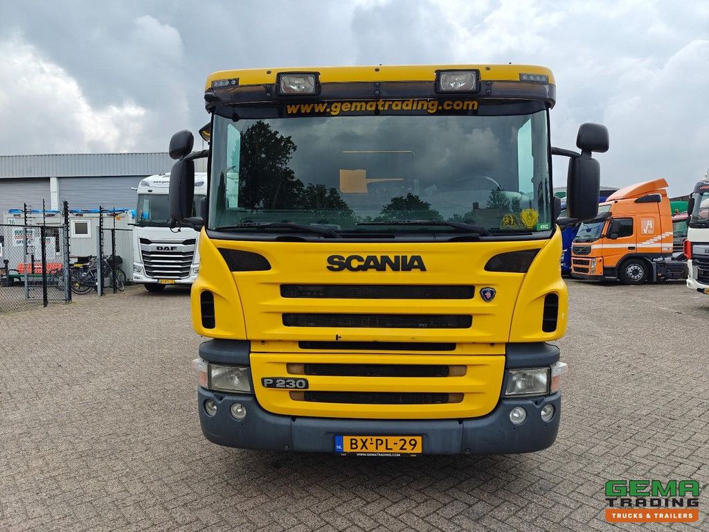 Scania P 230 B 4X2 Euro5 Tageskabine – Haller S LF18m³ – Seitenlader-Müllwagen – Original 209.000 km