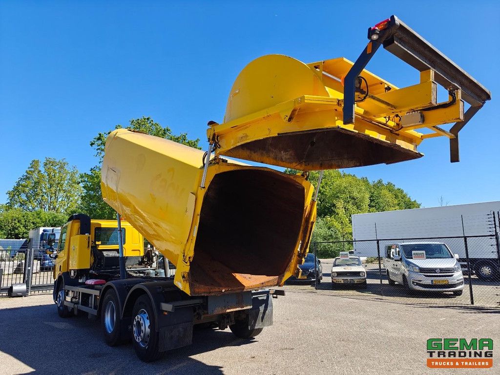 DAF FAN CF75 6x2 Tageskabine Euro5 EEV - Haller Seitenlader-Müllwagen 22 m³ - MacDonald RotaGrab