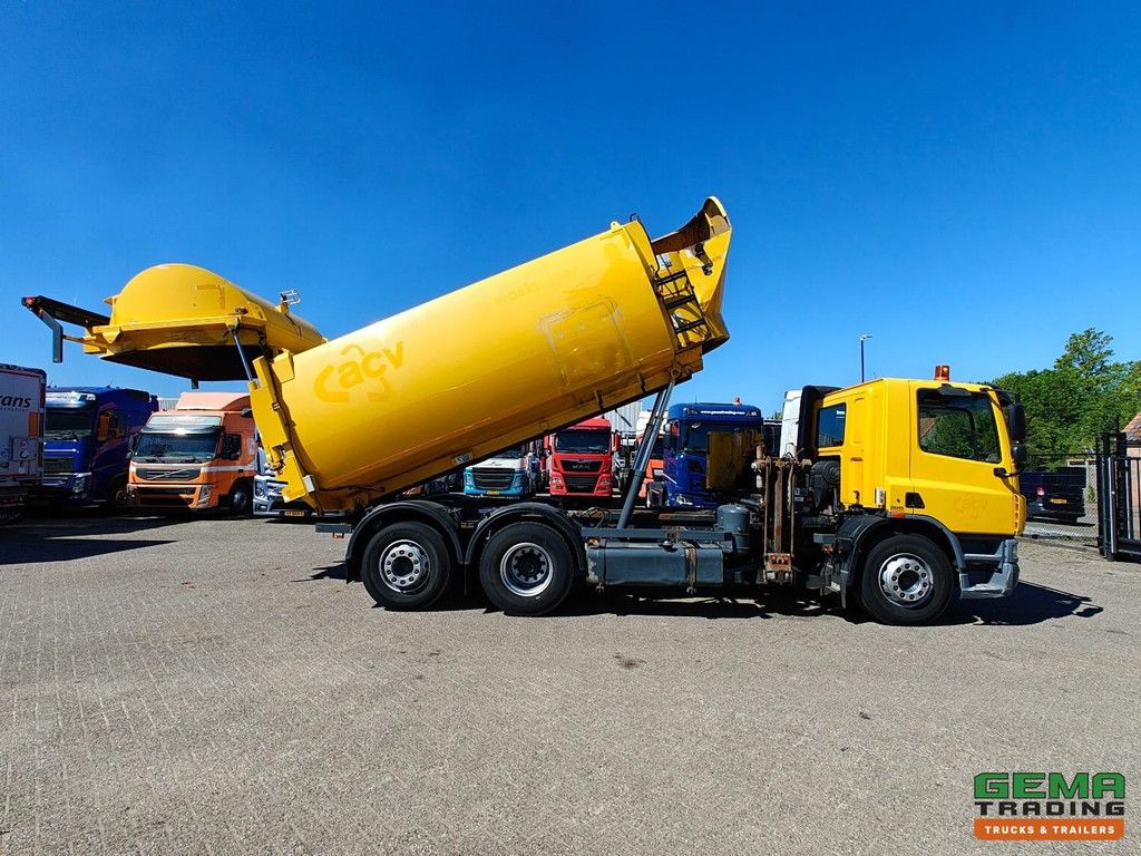 DAF FAN CF75 6x2 Tageskabine Euro5 EEV - Haller Seitenlader-Müllwagen 22 m³ - MacDonald RotaGrab