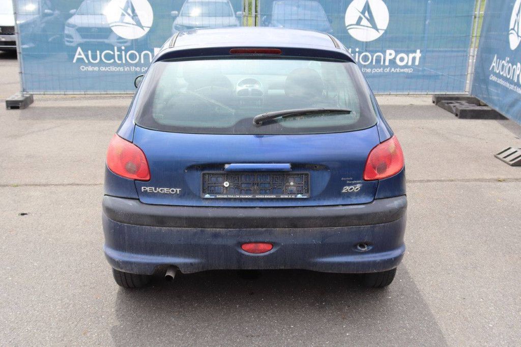 Passenger car Peugeot 206 Petrol 75hp 2006 (Margin)