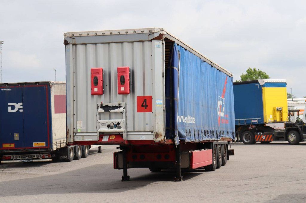 Schuifzeiloplegger Krone Auflieger Curtainsider Standard 2014