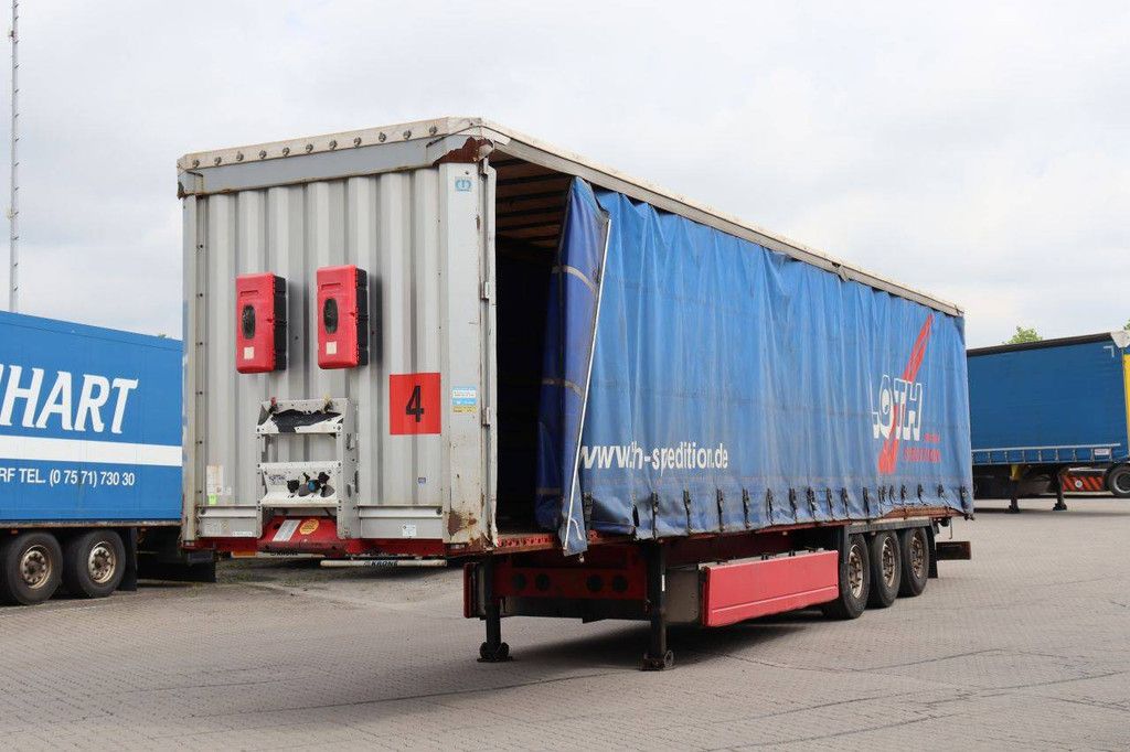 Schuifzeiloplegger Krone Auflieger Curtainsider Standard 2014
