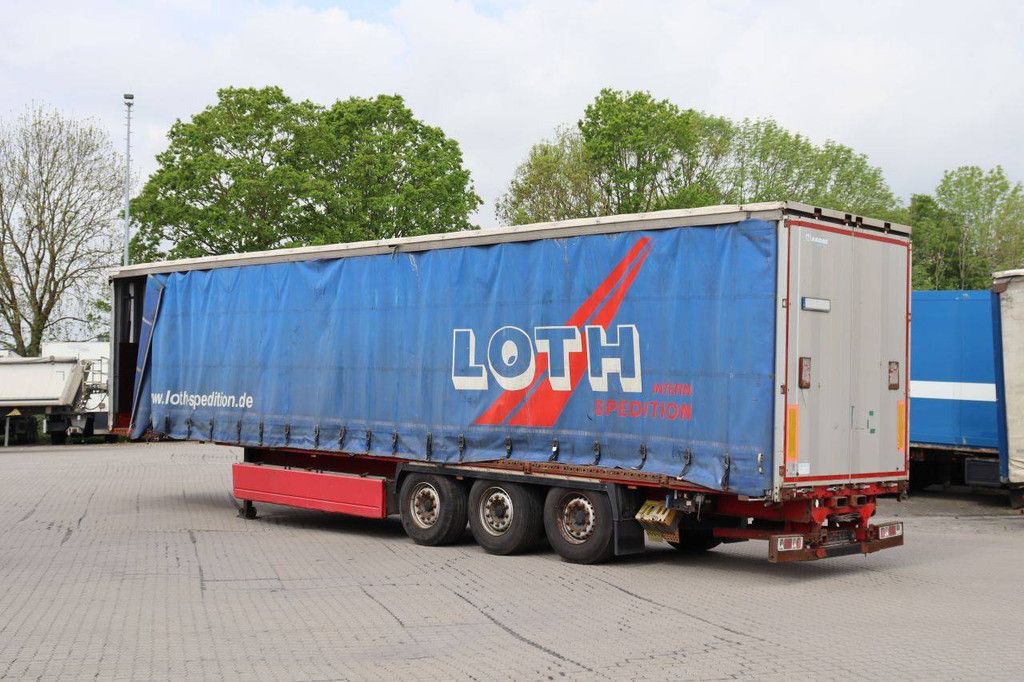 Schuifzeiloplegger Krone Auflieger Curtainsider Standard 2014