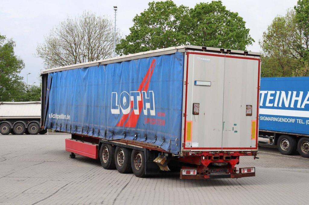 Schuifzeiloplegger Krone Auflieger Curtainsider Standard 2014