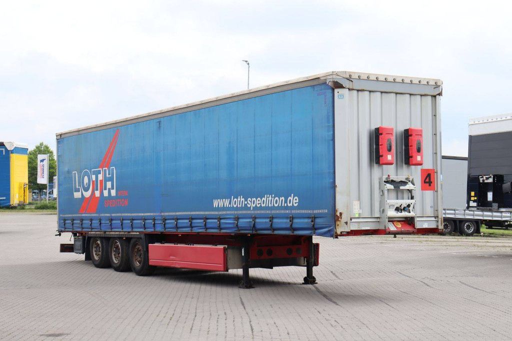 Schuifzeiloplegger Krone Auflieger Curtainsider Standard 2014