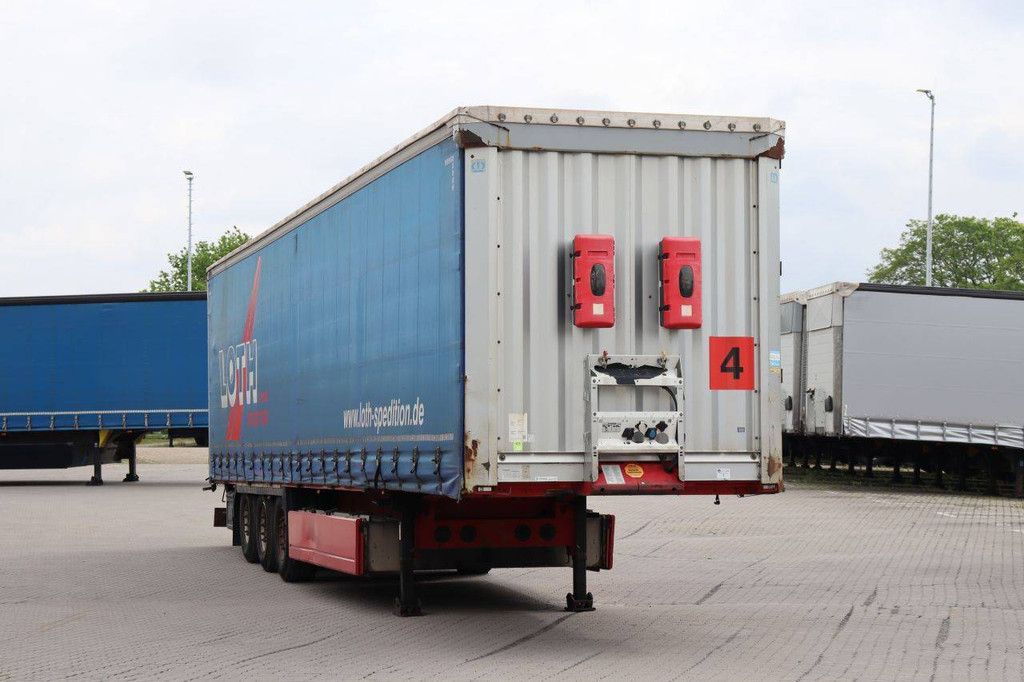 Schuifzeiloplegger Krone Auflieger Curtainsider Standard 2014