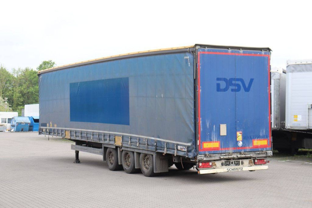 Sliding curtain semi-trailer Schmitz Cargobull Auflieger Curtainsider Mega 2017