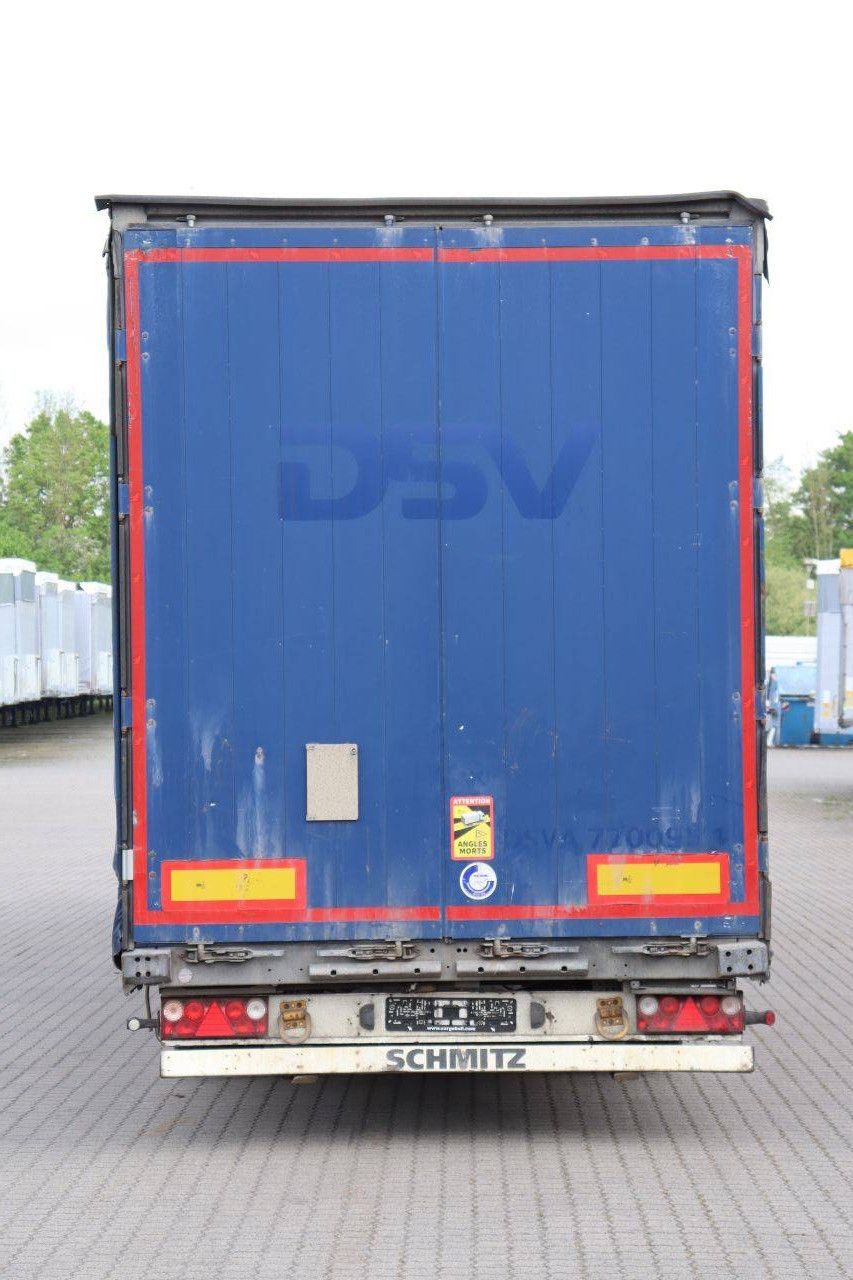 Sliding curtain semi-trailer Schmitz Cargobull Auflieger Curtainsider Mega 2017