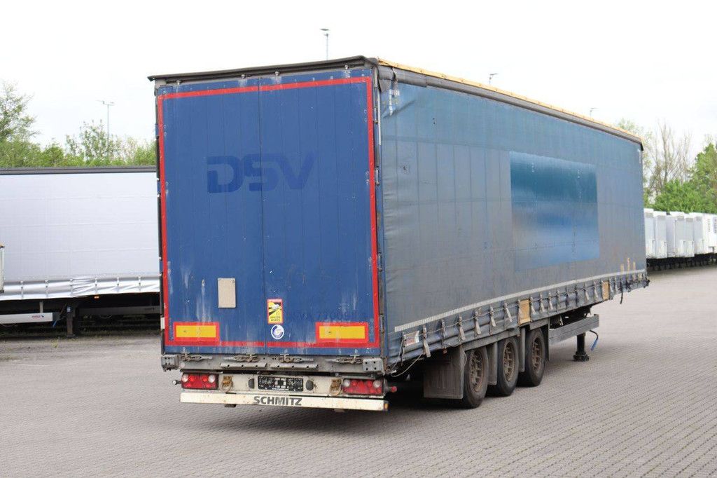 Sliding curtain semi-trailer Schmitz Cargobull Auflieger Curtainsider Mega 2017