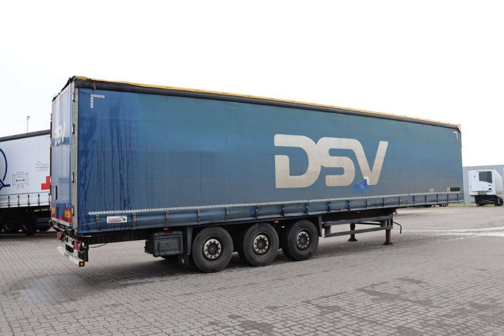 Sliding curtain semi-trailer Schmitz Cargobull Auflieger Curtainsider Standard 2018