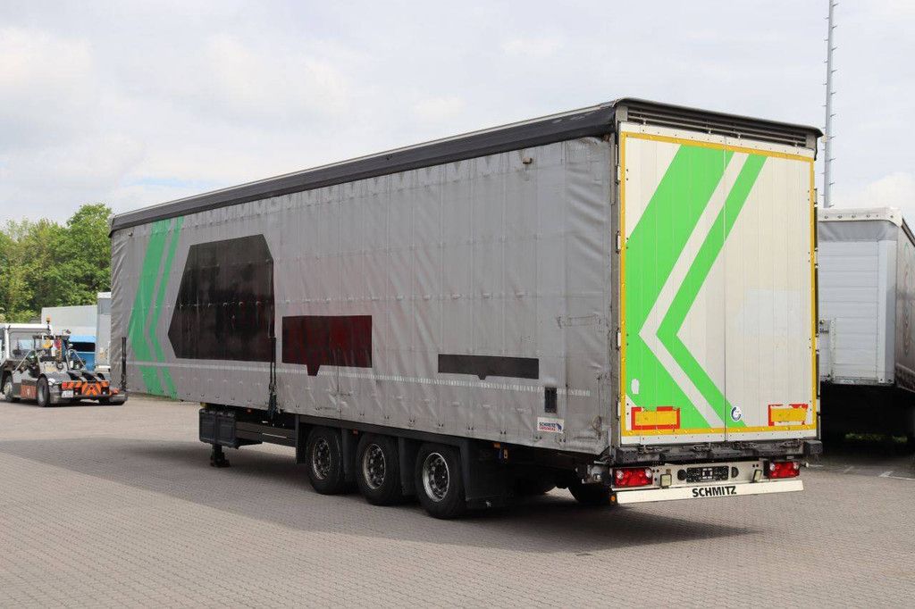 Sliding curtain semi-trailer Schmitz Cargobull Auflieger Curtainsider Mega 2018