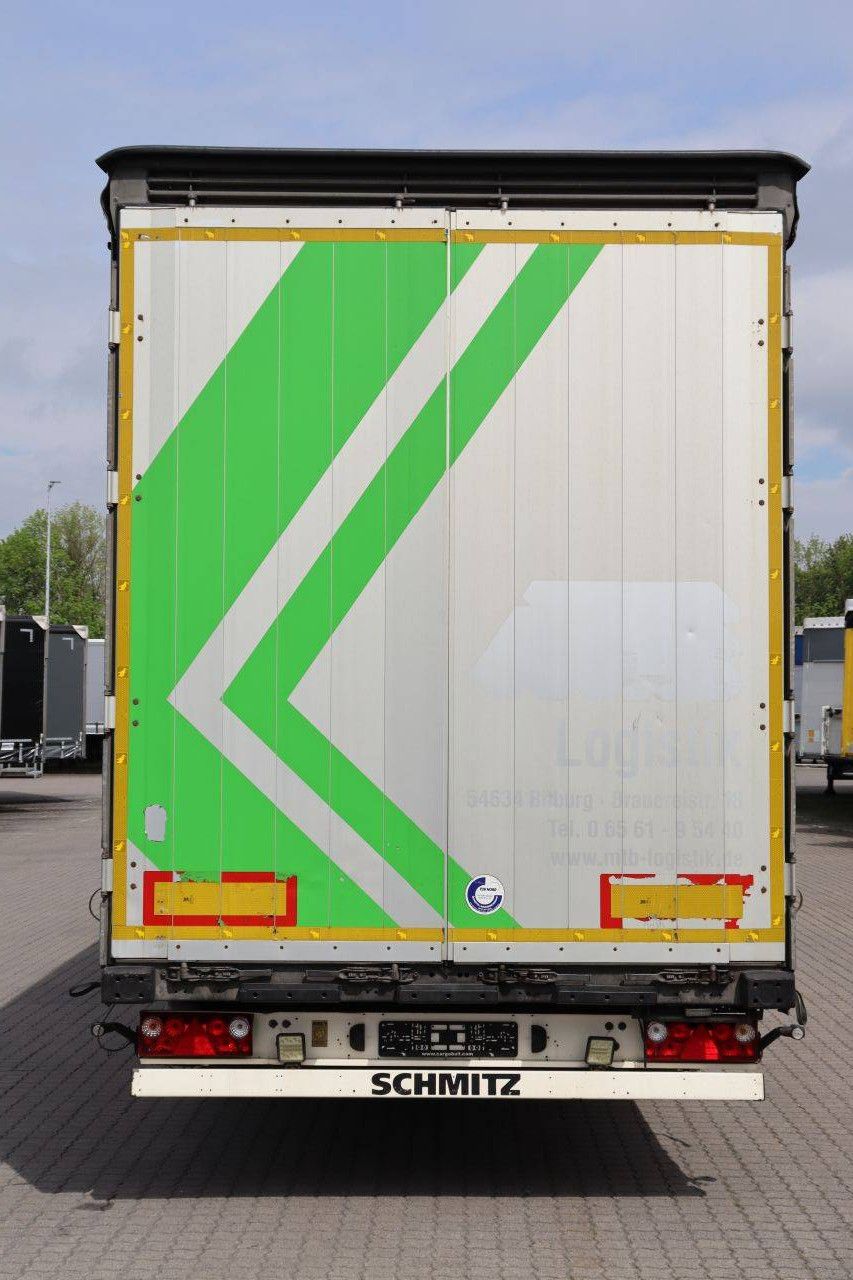 Sliding curtain semi-trailer Schmitz Cargobull Auflieger Curtainsider Mega 2018
