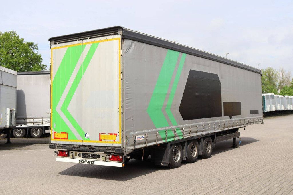 Sliding curtain semi-trailer Schmitz Cargobull Auflieger Curtainsider Mega 2018