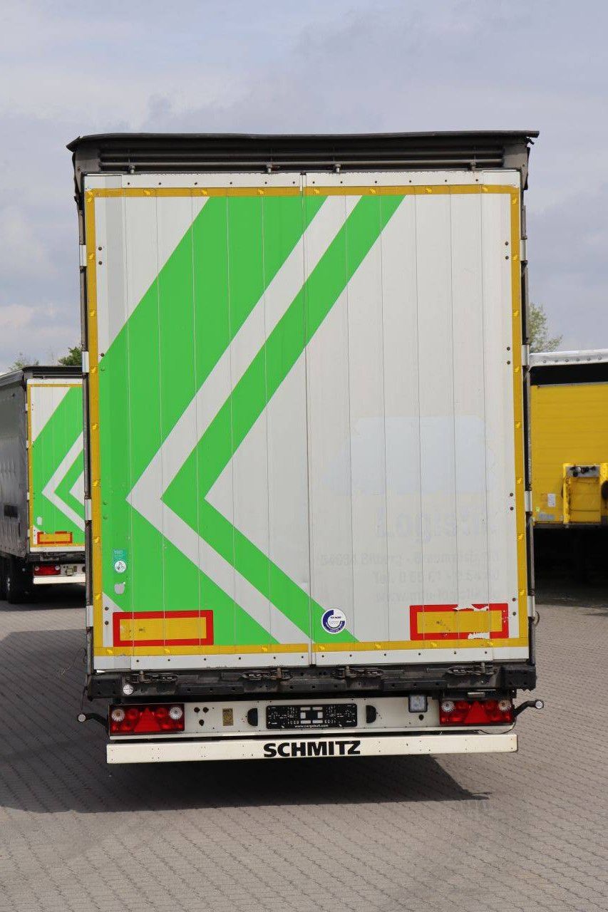 Sliding curtain semi-trailer Schmitz Cargobull Auflieger Curtainsider Mega 2018