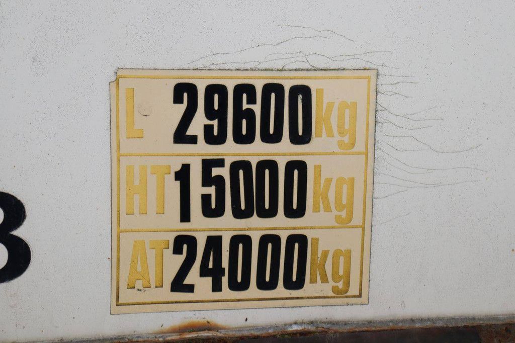 Gesloten Oplegger Krone SD 39000kg 2011