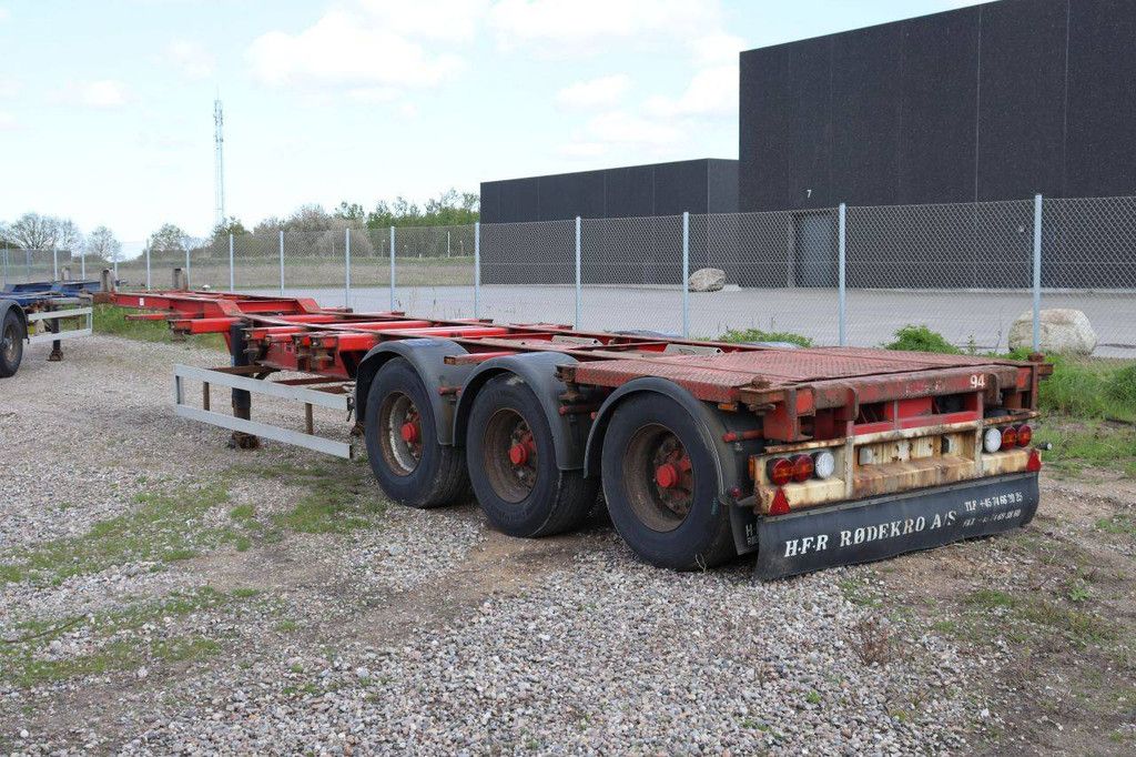 Container chassis HFR 39000kg 2008