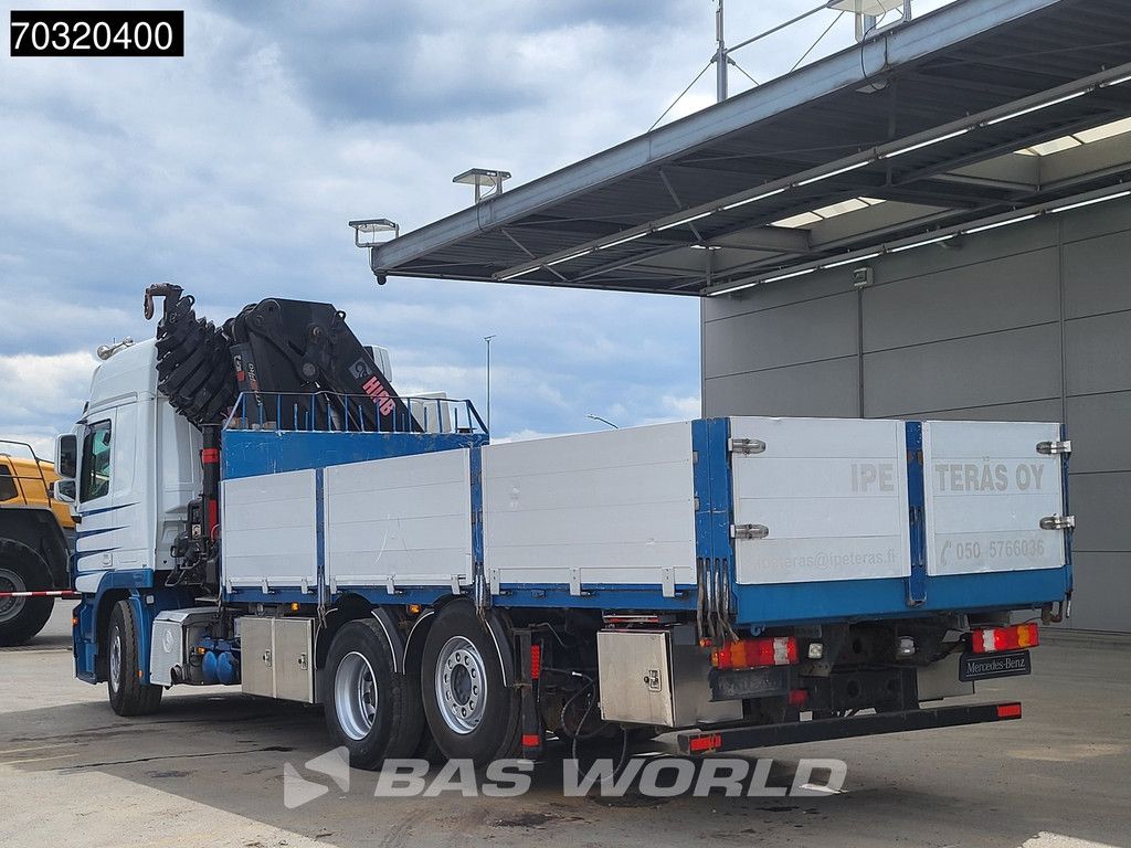 Mercedes Actros Actros 2548 6X2 HIAB 477E Kran Crane 8+1 extensions Lift-axle Retarder Euro 4