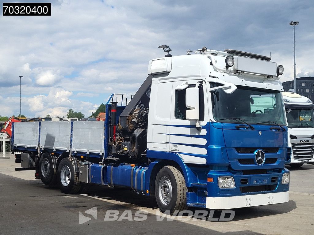 Mercedes Actros Actros 2548 6X2 HIAB 477E Kran Crane 8+1 extensions Lift-axle Retarder Euro 4