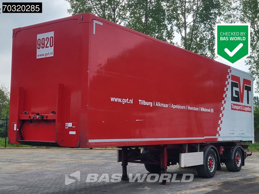 Jumbo T0180 LZV B-Double Tailgate LBW Steering Axle