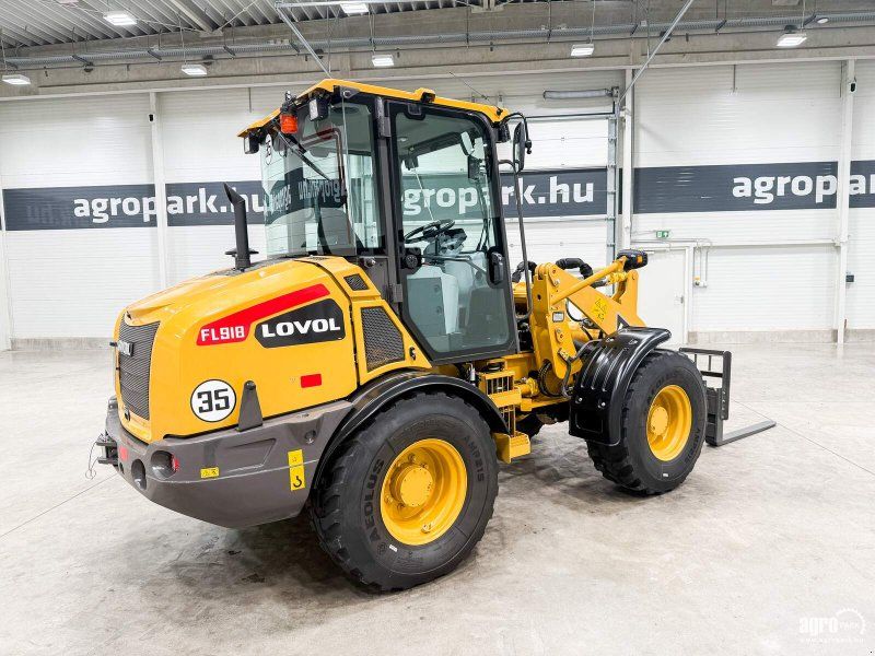 Lovol FL918 UN compact wheel loader, joystick, air conditioning, 2