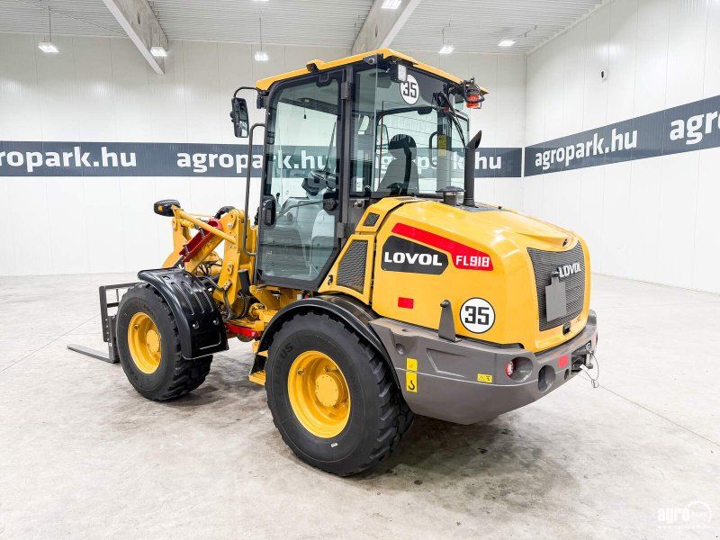 Lovol FL918 UN compact wheel loader, joystick, air conditioning, 2