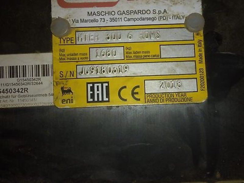 Maschio MTER 300 BB-XL 6 reihig