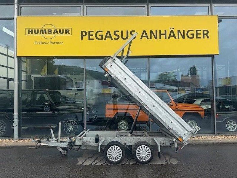 Humbaur HTK 2700.27 Anhänger Dreiseitenkipper E Pumpe 2,7t. 1.Hd