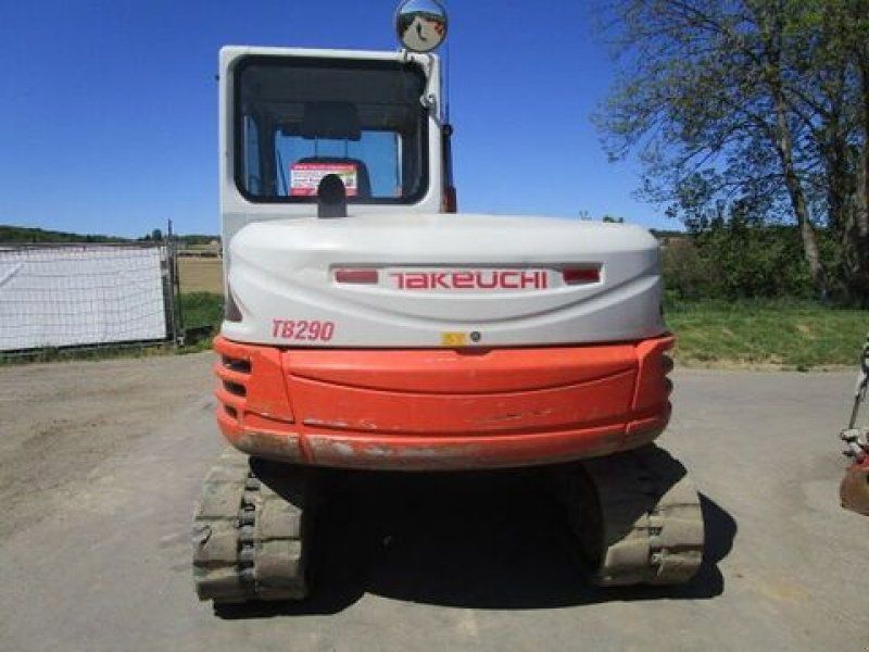 Takeuchi TB 290Powertilt + Zentralschmierung + 4 Löffel