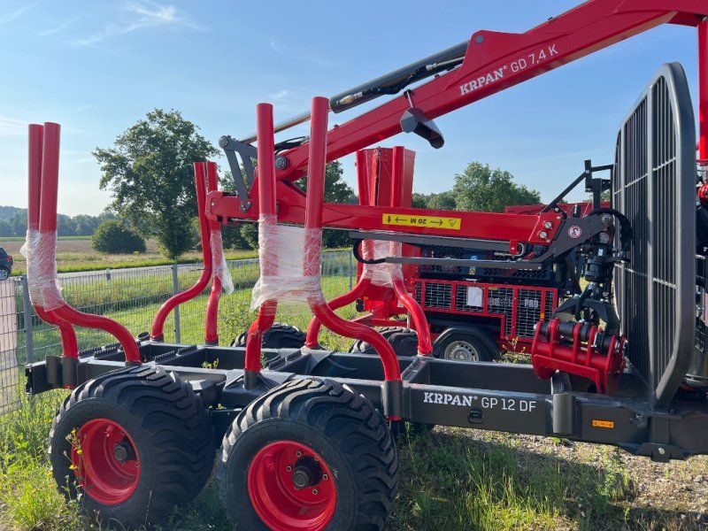 Krpan GP 12 DF mit Kran