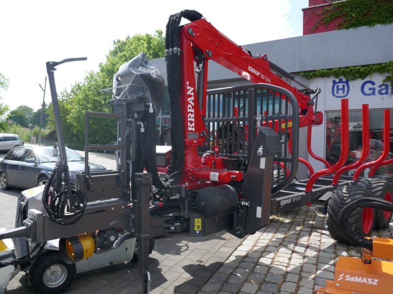 Krpan GP 8 DF + Kran GD 7,6 K